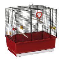 Ferplast CAGE REKORD 3 BLACK Клітка для канарок та маленьких екзотичних птахів 49 x 30 xh 48,5 cm