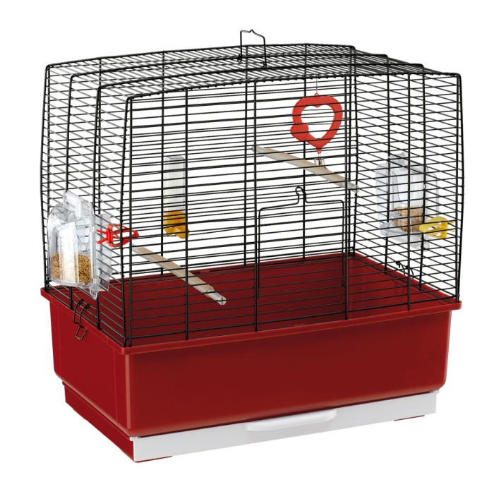 Ferplast CAGE REKORD 3 BLACK Клітка для канарок та маленьких екзотичних птахів 49 x 30 xh 48,5 cm