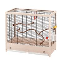 Ferplast CAGE GIULIETTA 5 BLACK Дерев'яна клітка для канарок та маленьких екзотичних птахів 69 x 34,5 xh 58 cm