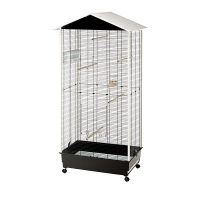 Ferplast AVIARY NOTA BLACK Вольєр для канарок та маленьких птахів 76,5 x 57 xh 161,5 cm