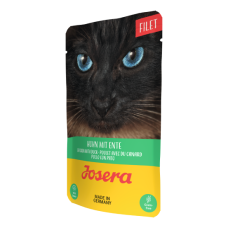 Вологий корм для котів Josera Filet Huhn mit Ente, філе курки з качкою, 70 г