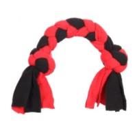 Flamingo Womas Fleece Bone With Rope ФЛАМІНГО ВОМАШ ЧЕРЕВНА КІСТКА З ВУЗЛАМИ іграшка для собак,M