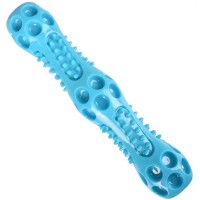 Flamingo Wido Stick ФЛАМИНГО ВИДО АПОРТ игрушка с пищалкой для собак, 5,6х5,6х27,3 см, голубой