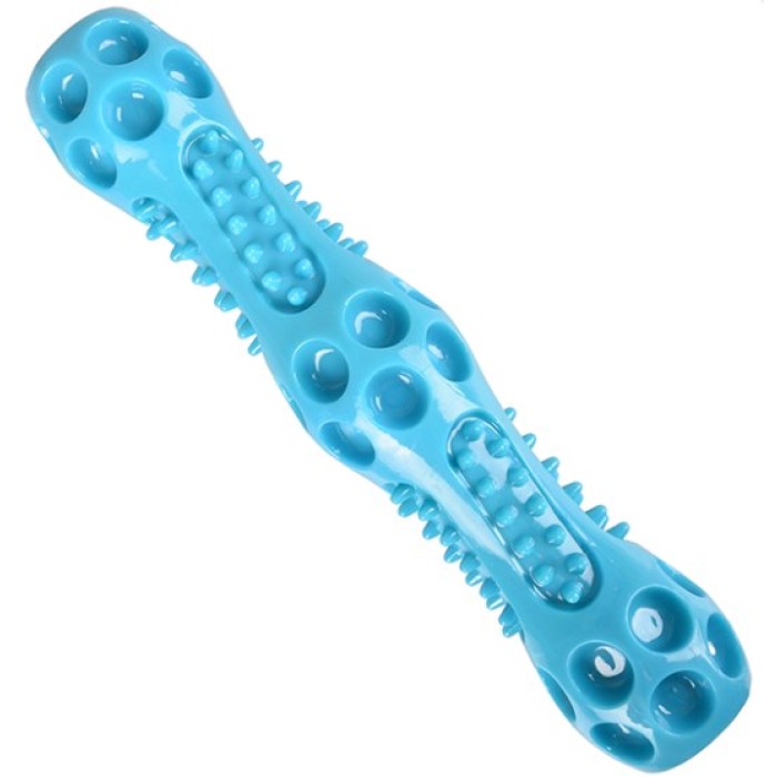 Flamingo Wido Stick ФЛАМИНГО ВИДО АПОРТ игрушка с пищалкой для собак, 5,6х5,6х27,3 см, голубой