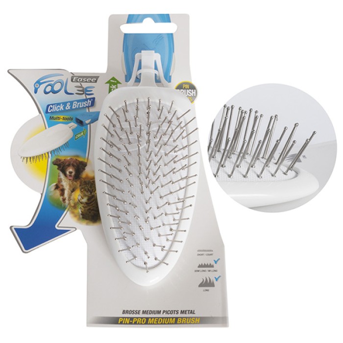 FoOlee Easee Pin Pro Medium Brush ФОЛІ ІЗІ ПІН ПРО змінна насадка-щітка, для середньої та довгої вовни