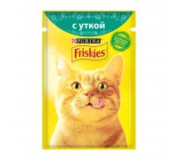 Friskies Корм для кошек c уткой в подливе 85 гр..