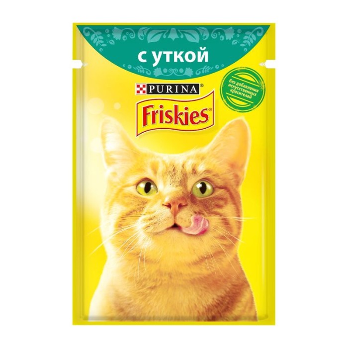 Friskies Корм для кішок з качкою в підливі 85 гр