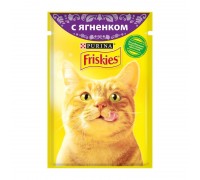 Friskies Корм для кошек c ягненком в подливе 85 гр..