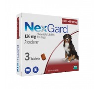 Некс Гард - Жевательная таблетка от клещей и блох для собак весом от 2..