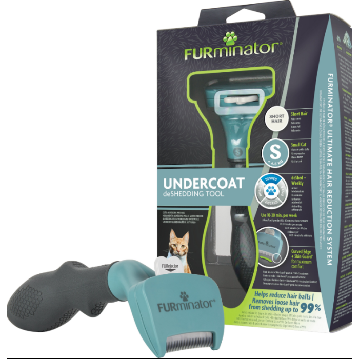 Фурминатор FURminator NEW для короткошерстных кошек S