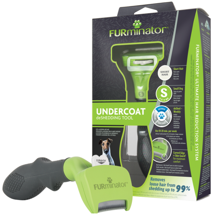 Фурминатор FURminator Dog Undercoat S Short Hair для собак малых пород с короткой шерстью