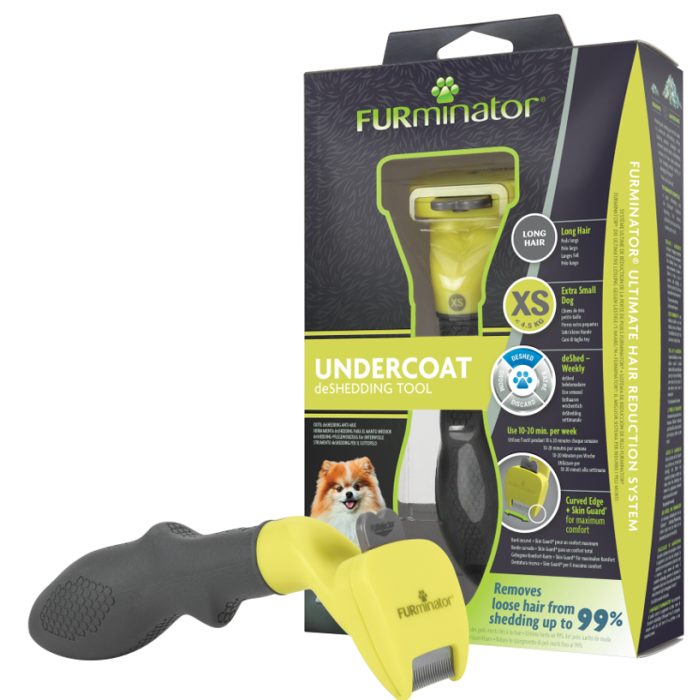 Фурмінатор FURminator Dog Undercoat XS Long Hair для собак малих порід з довгою шерстю