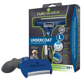 Фурмінатор FURminator Dog Undercoat L Long Hair для собак великих порі..