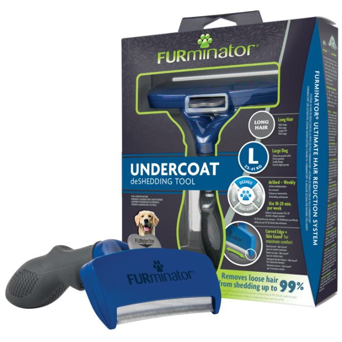 Фурминатор FURminator Dog Undercoat L Long Hair для собак крупных пород с длинной шерстью