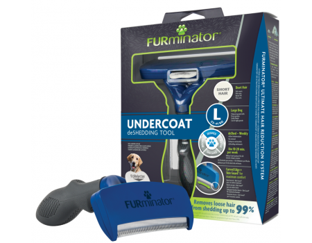 Фурмінатор FURminator Dog Undercoat L Short Hair для собак великих порід із короткою вовною