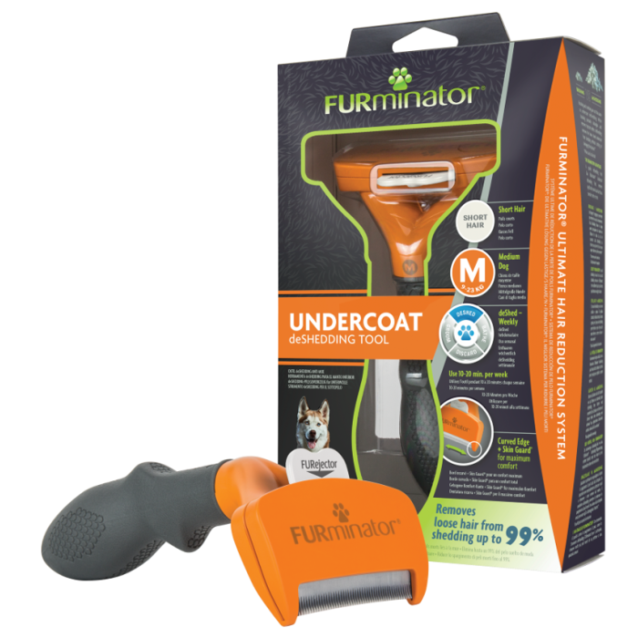 Фурминатор FURminator Dog Undercoat M Short Hair для собак средних пород с короткой шерстью