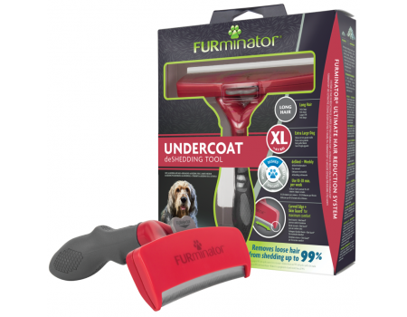 Фурмінатор FURminator Dog Undercoat Long Hair для собак гігантських порід з довгою вовною
