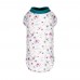 Футболка Pet Fashion Flora, для собак, хлопок, трикотаж, белый с цветочным принтом, XХS  - фото 2