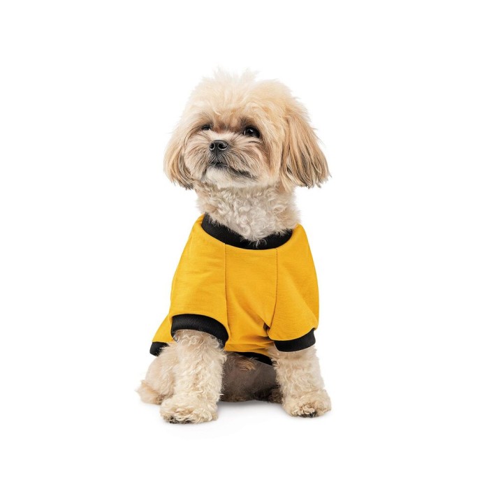 Футболка Pet Fashion Jessica, для собак, бавовна, трикотаж, жовта, XS2