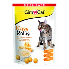 Витамизированные таблетки для кошек GimCat Kase Rollis, сырные шарики,..