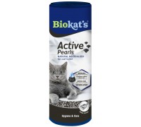 Дезодорант для кошачьего туалета Biokat's Active Pearls с активированн..