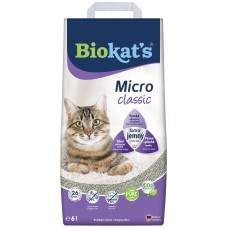 Наполнитель для кошачьего туалета Biokat's Micro Classic, 6 л