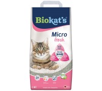 Наполнитель для кошачьего туалета Biokat's Micro Fresh, 6 л..