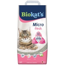Наполнитель для кошачьего туалета Biokat's Micro Fresh, 6 л