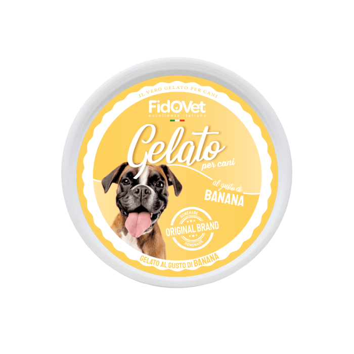 Морозиво для собак Fidovet - Banana (Банан), 40 г