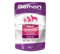  GEMON DOG Wet Chunkies with Beef and Ham – Adult  паучи  для собак ку..