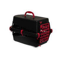 Переноска Georplast Black Edition для собак 50×33×32 см черная