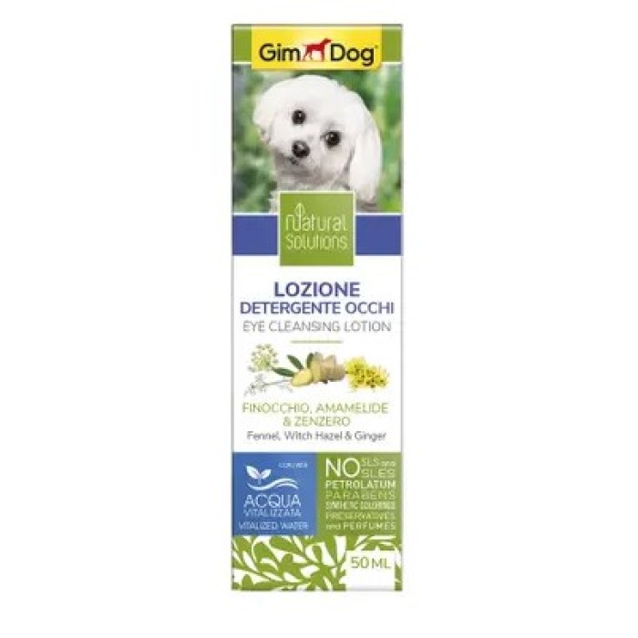 Лосьон для ухода за глазами GimDog Natural Solution «Eye Cleansing Lotion» 50 мл