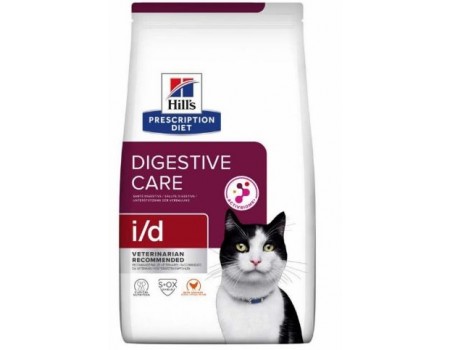 Hill's Prescription Diet i/d корм для кошек с курицей -1,5 кг