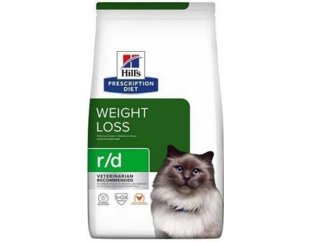Hills PD Feline R/D - при ожирении и лишнем весе у кошек - 3 кг