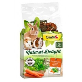 GimBi Natural Delight Травяной микс, травы и морковь, 100 г..