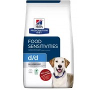 Hills PD Canine D/D Утка для собак при кожных реакциях - 12 кг..