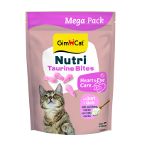 Витамины GimCat NUTRI TAURINE BITES QUARK для кошек с творогом и таурином 425г