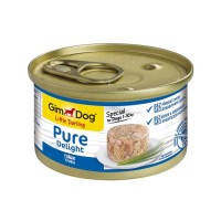 Вологий корм для собак GimDog LD Pure Delight тунець, 85 г