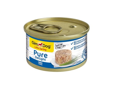 Влажный корм для собак GimDog LD Pure Delight тунец, 85 г