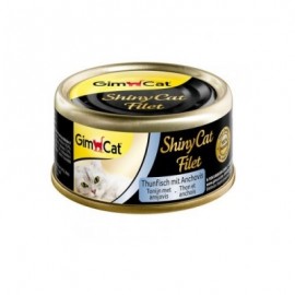 Shiny Cat Filet k 70g тунец и анчоус..