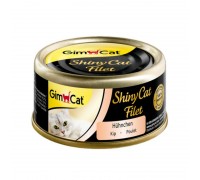 Консервы Gimpet Shiny Cat Filet для кошек курица 70г..