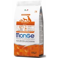 MONGE SPECIALITY LINE ALL BREEDS ADULT DUCK, RICE & POTATOES для дорослих собак усіх порід з особливими потребами, качка, рис та картопля, 2,5 кг