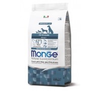 MONGE SPECIALITY LINE ALL BREEDS ADULT MONOPROTEIN TROTA, RICE & POTAT..