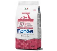 MONGE SPECIALITY LINE ALL BREEDS PUPPY & JUNIOR BEEF AND RICE  полноце..