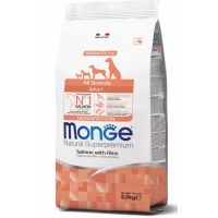 MONGE SPECIALITY LINE ALL BREEDS ADULT SALMONE AND RICE Корм с лососем и рисом для взрослых собак всех пород, 2,5 кг