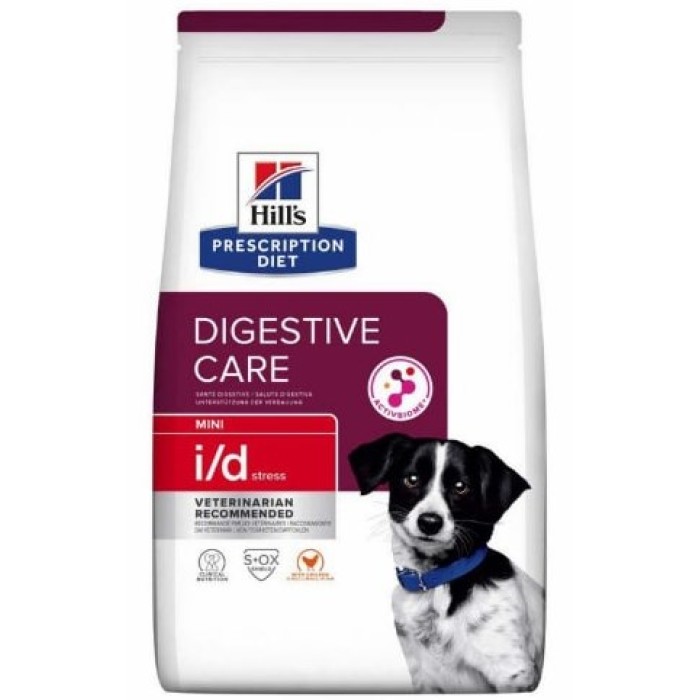 Сухой корм Hill's Canine I/D Stress Mini, для маленьких собак, при нарушениях ЖКТ от стресса, 1 кг*