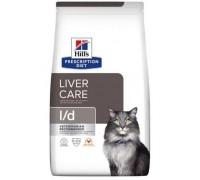 Hills PD Feline L/D - для кошек при заболеваниях печени - 1,5 кг..