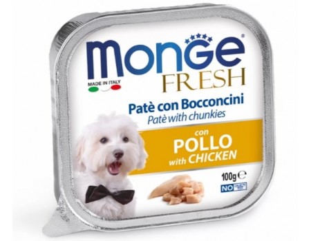 Monge Dog Fresh консервы для собак курица , 100 г