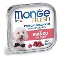 Monge Dog Fresh консервы для собак говядина, 100 г