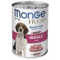 Monge Dog Fresh консервы для собак свинина, 400 г
